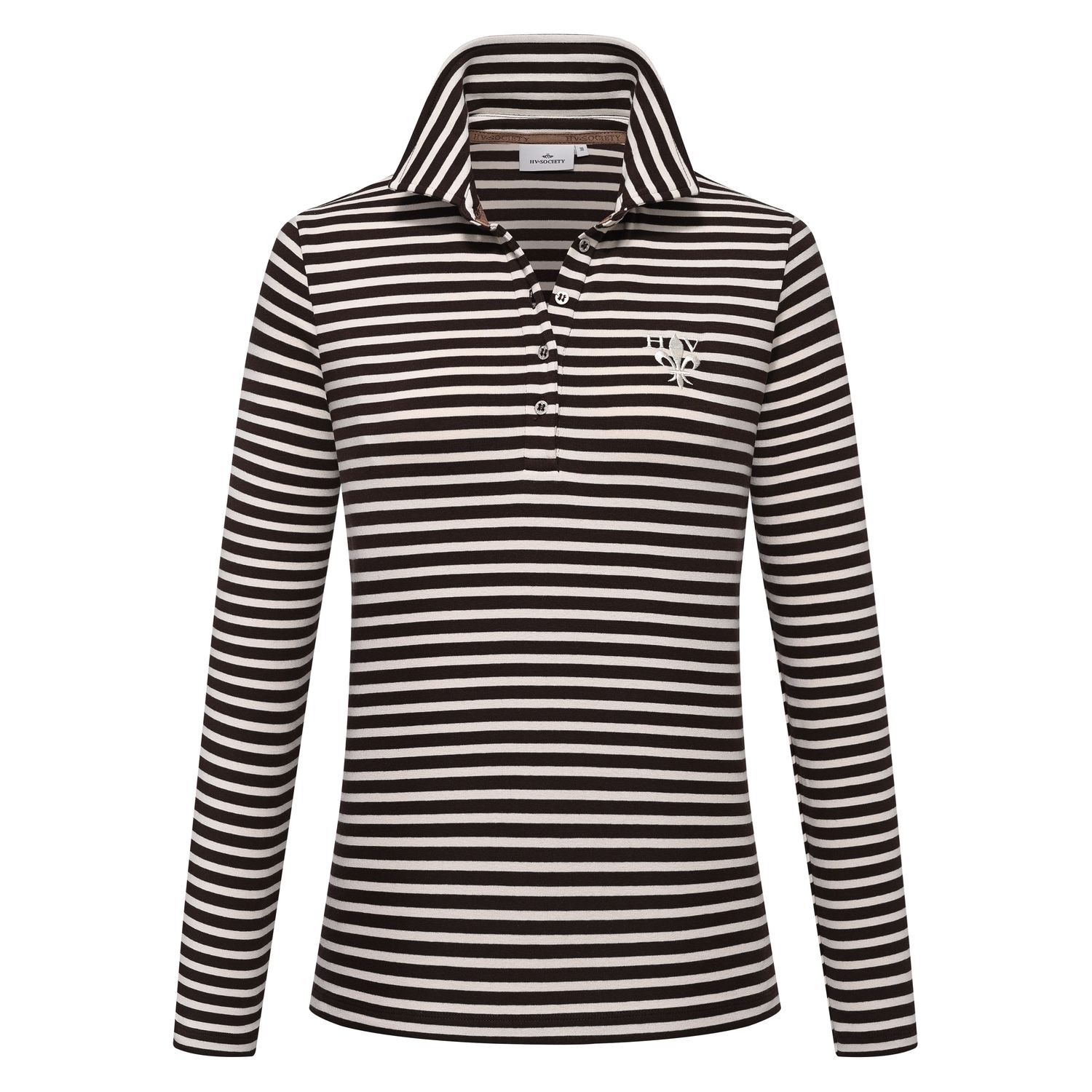 HV Society Poloshirt Evi, Chocolate