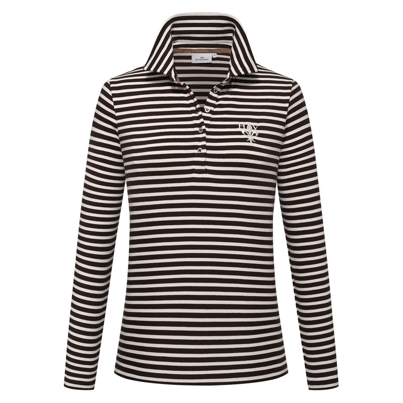 HV Society Poloshirt Evi, Chocolate