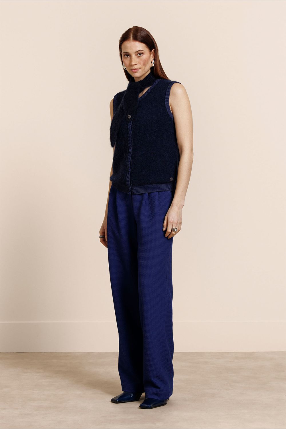 Studio Anneloes Cate sls cardigan, ink blue Studio Anneloes Cate sls cardigan, ink blue