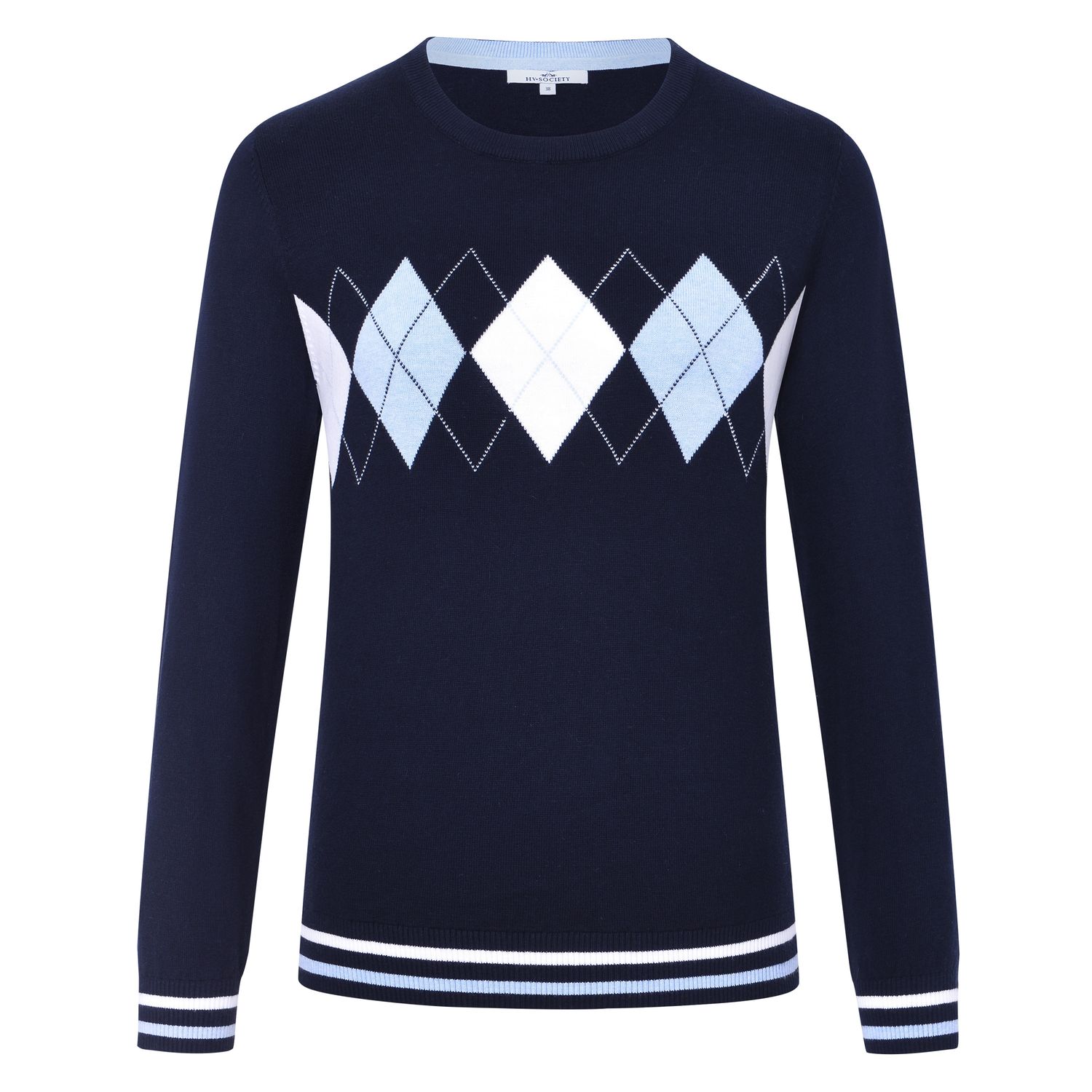 HV Society Pullover Yesinia, Navy