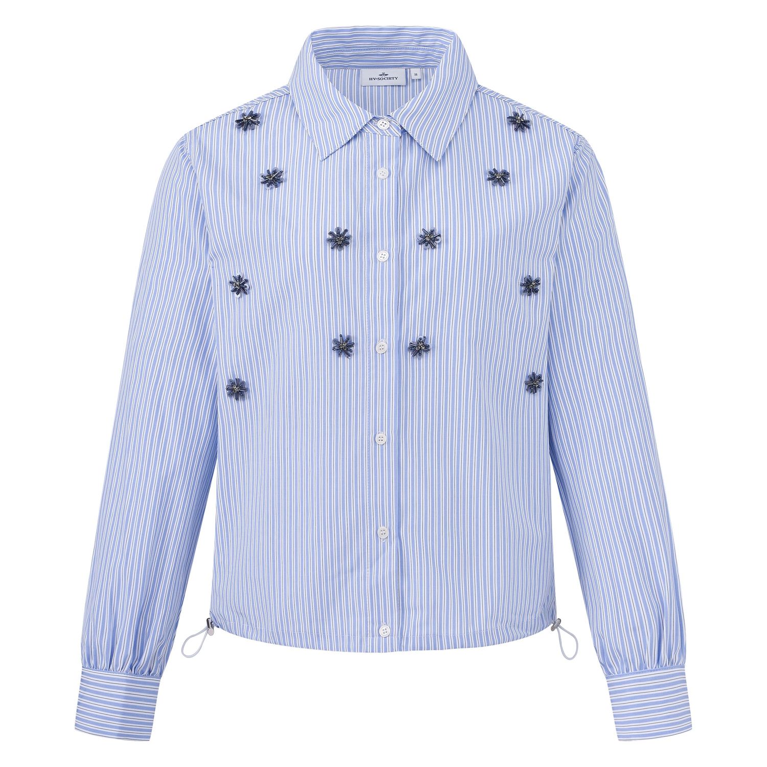 HV Society Blouse Belle, Lightblue