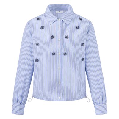 HV Society Blouse Belle, Lightblue