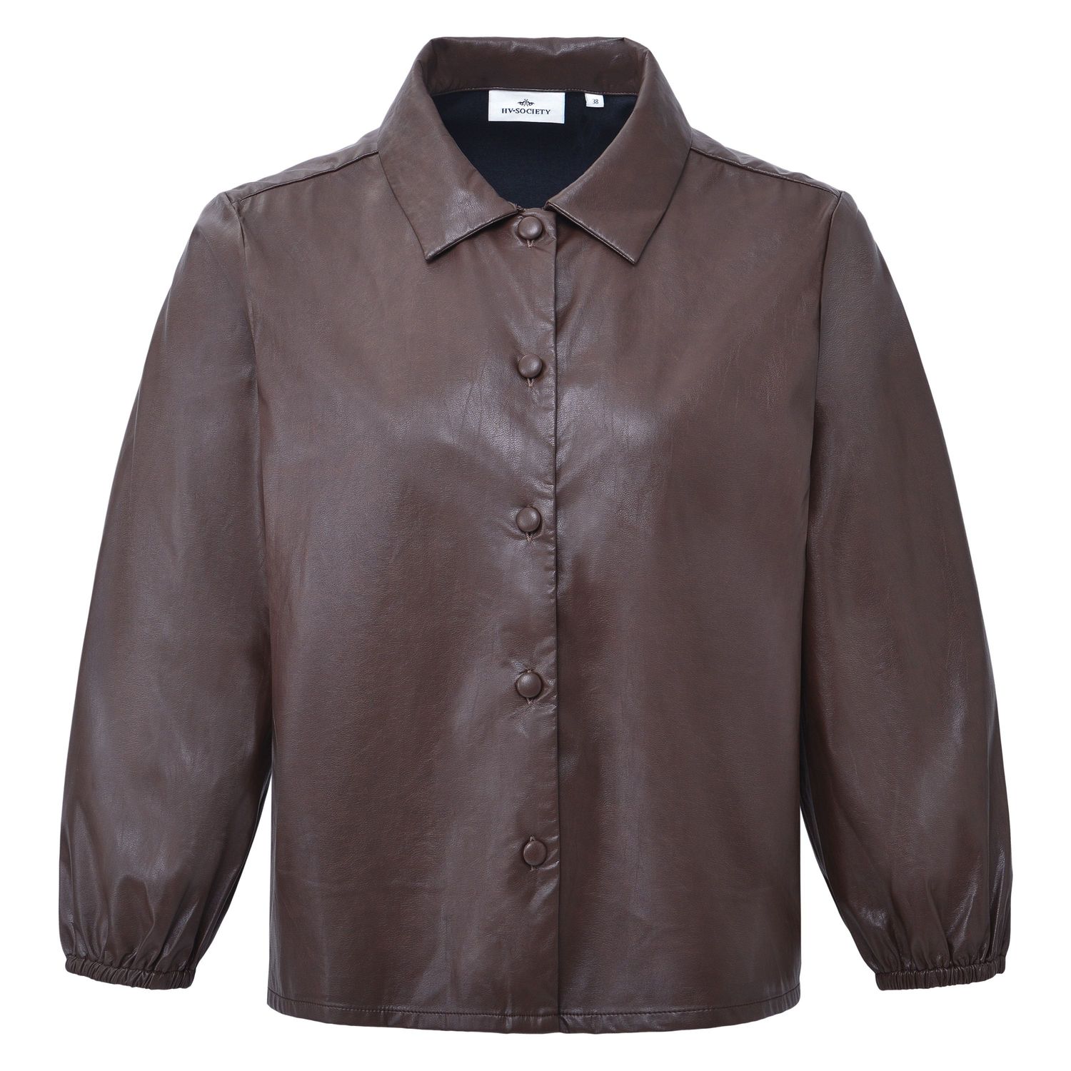 HV Society Blouse Merel, Chocolate