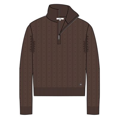 HV Society Pullover Zamara, Chocolate