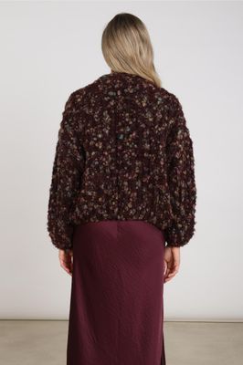 Nukus Lynn Cardigan, Cherry