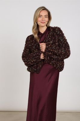 Nukus Lynn Cardigan, Cherry Nukus Lynn Cardigan, Cherry