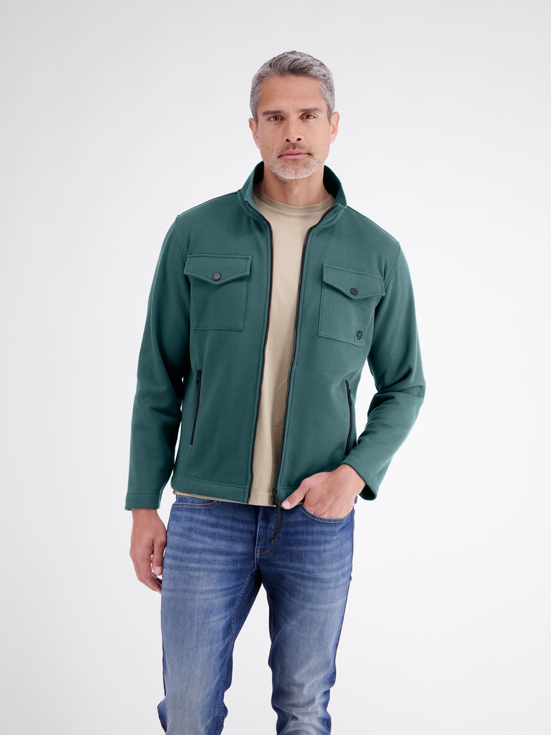 Lerros vest, cedar green Lerros vest, cedar green