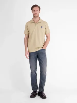 Lerros polo shirt, gravel beige Lerros polo shirt, gravel beige