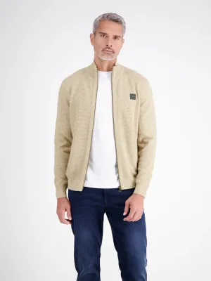 Lerros vest, gravel beige me