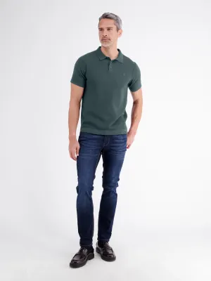 Lerros polo, cedar green