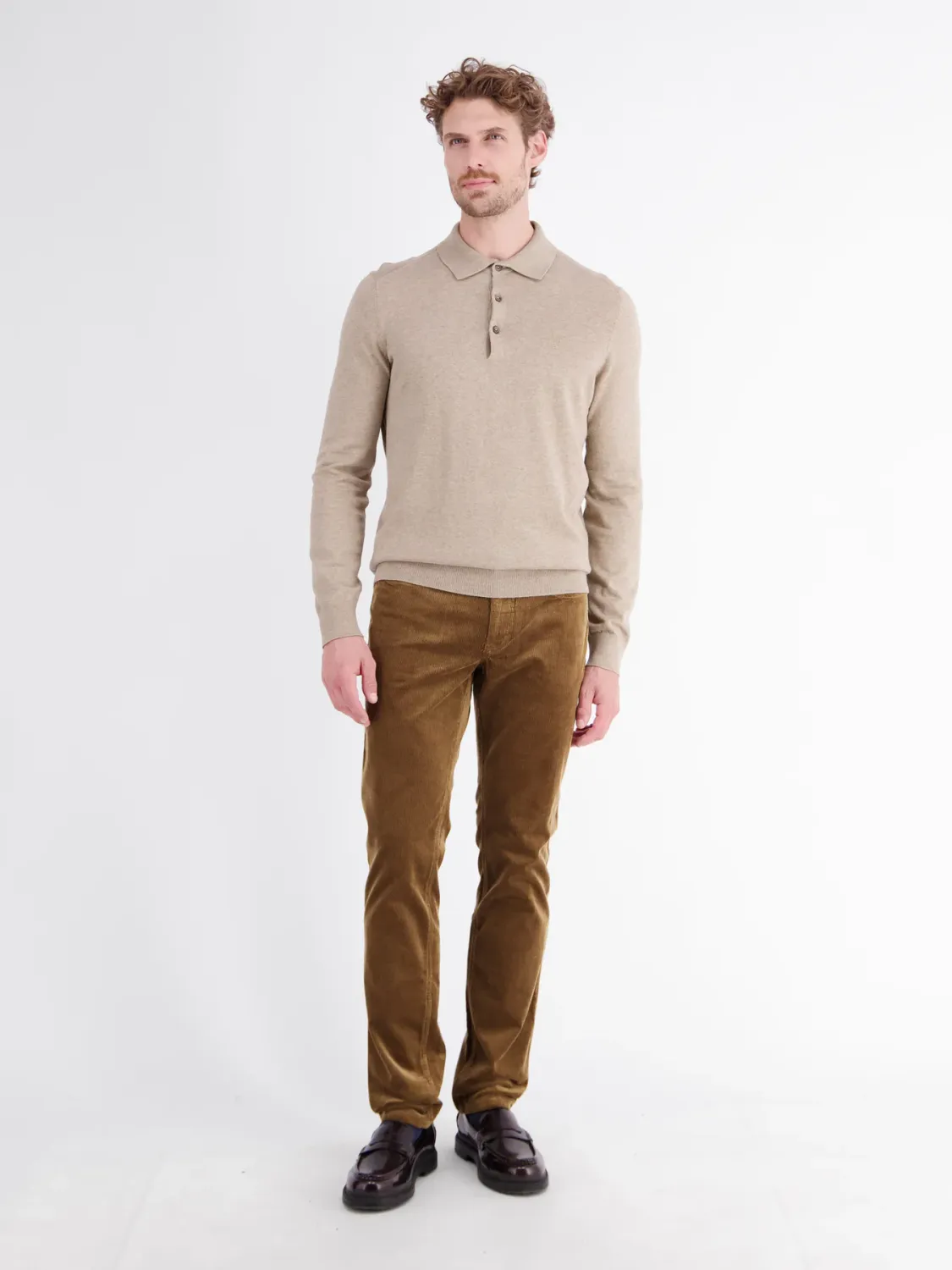 Lerros casual broek, sepia Lerros casual broek, sepia