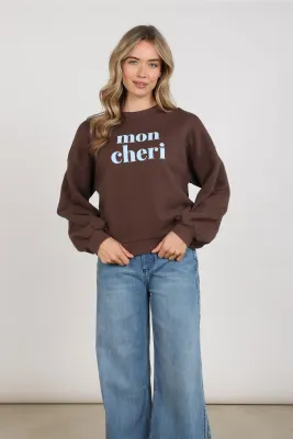 Nukus Nicola Pullover, Chocolate