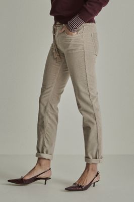Para Mi Bobby - Vintage Corduroy, Ivory Grey
