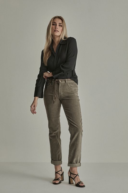 Para Mi Bobby - Vintage Corduroy, Khaki Green