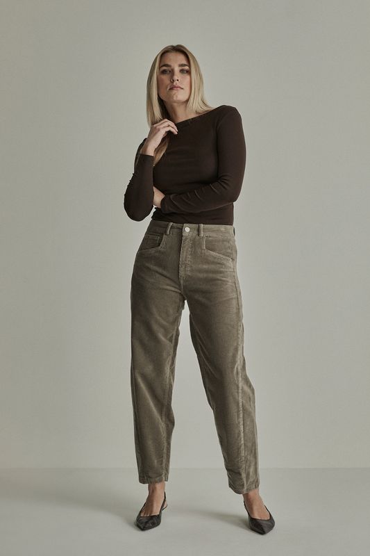 Para Mi Coco - Vintage Corduroy, Khaki Green