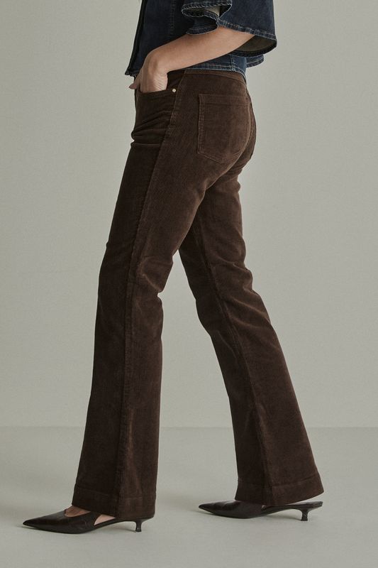 Para Mi Jade/ Vintage Corduroy, Deep Brown