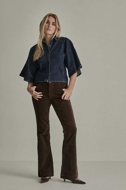 Para Mi Jade/ Vintage Corduroy, Deep Brown