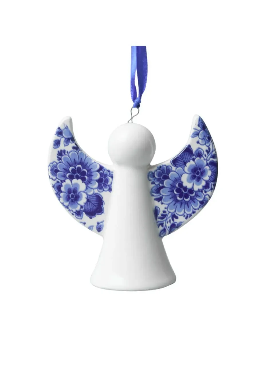 Heinen Kerstengel, delfts blauw