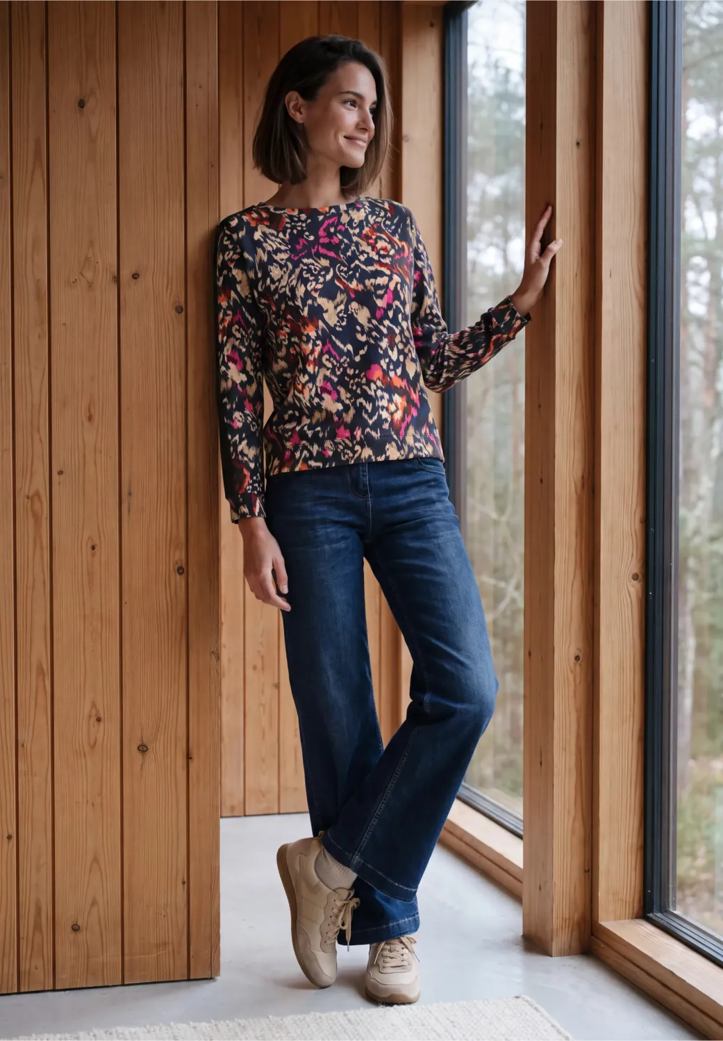 Cecil Longsleeve, truffle brown