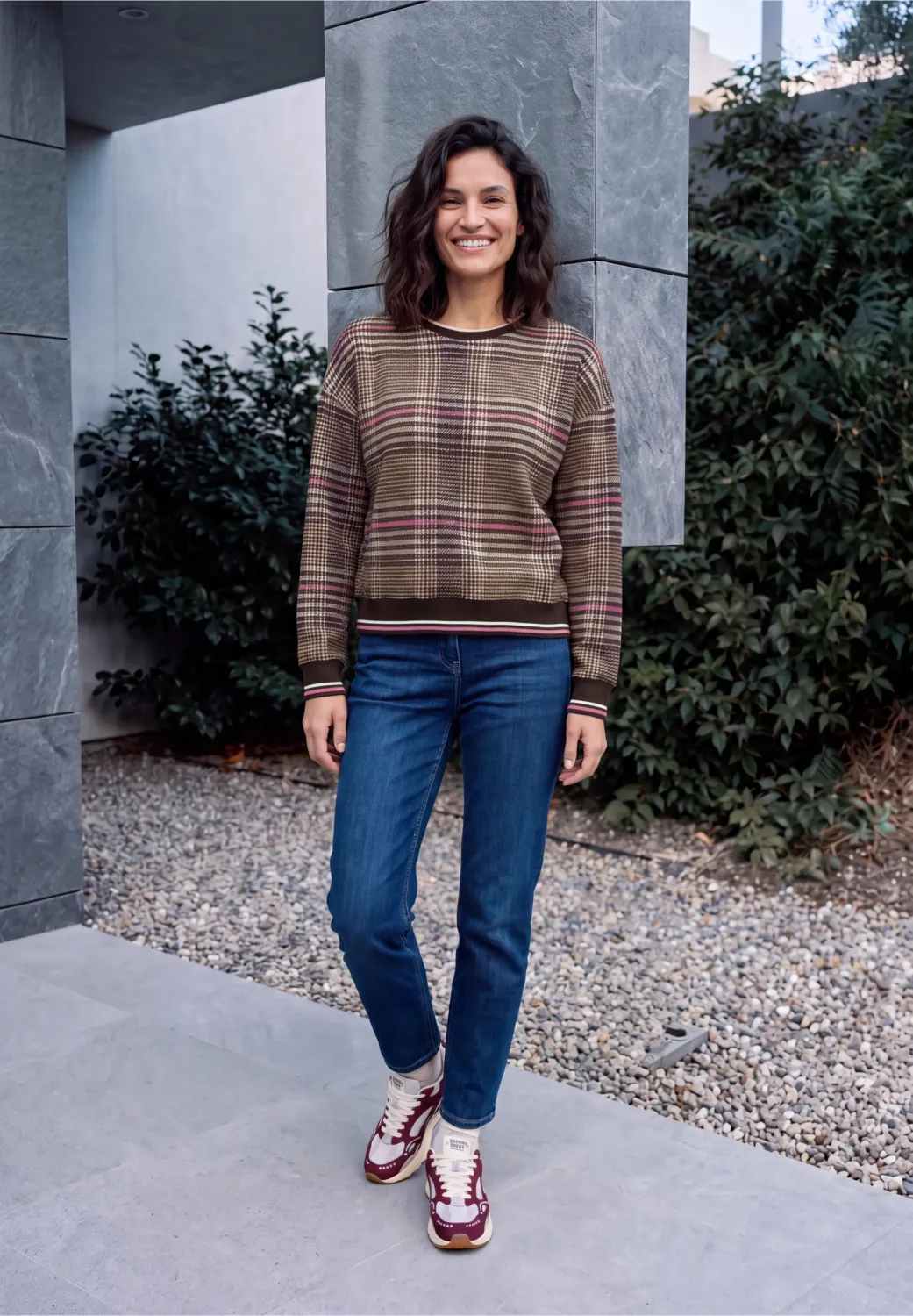 Cecil Sweatshirt, dark toffee brown Cecil Sweatshirt, dark toffee brown