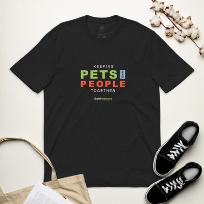 Keeping Pets and People Together  recycled t-shirt