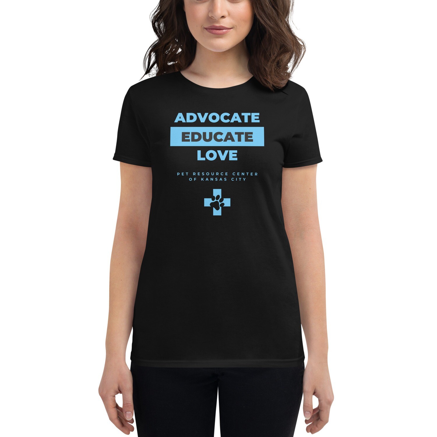 Advocate Educate Love Women's short sleeve t-shirt