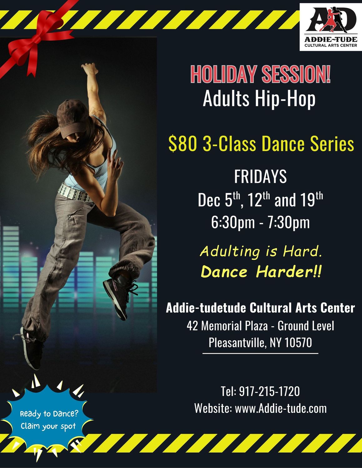 Adults Hip-Hop Holiday Bootcamp!
