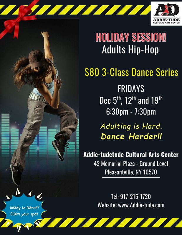 Adults Hip-Hop Holiday Bootcamp!