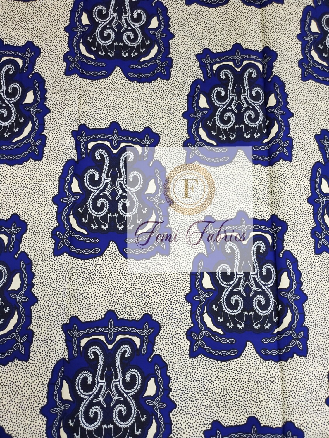 Blue Turtoise Ankara/African Fabric