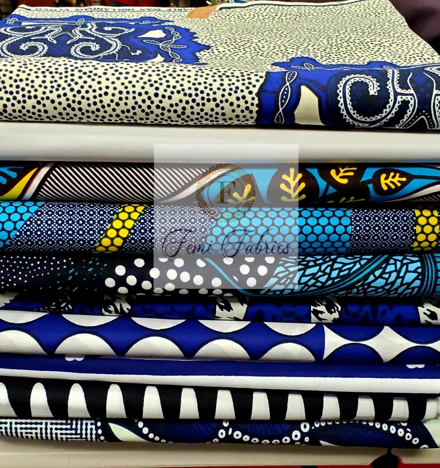 Colorway Design Pack Blue/Ankara/African Fabric