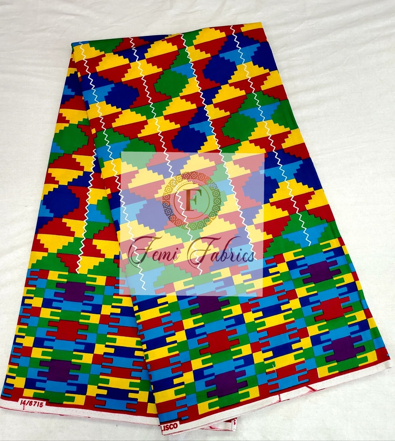 Rainbow Kente Print/Ankara African Wax