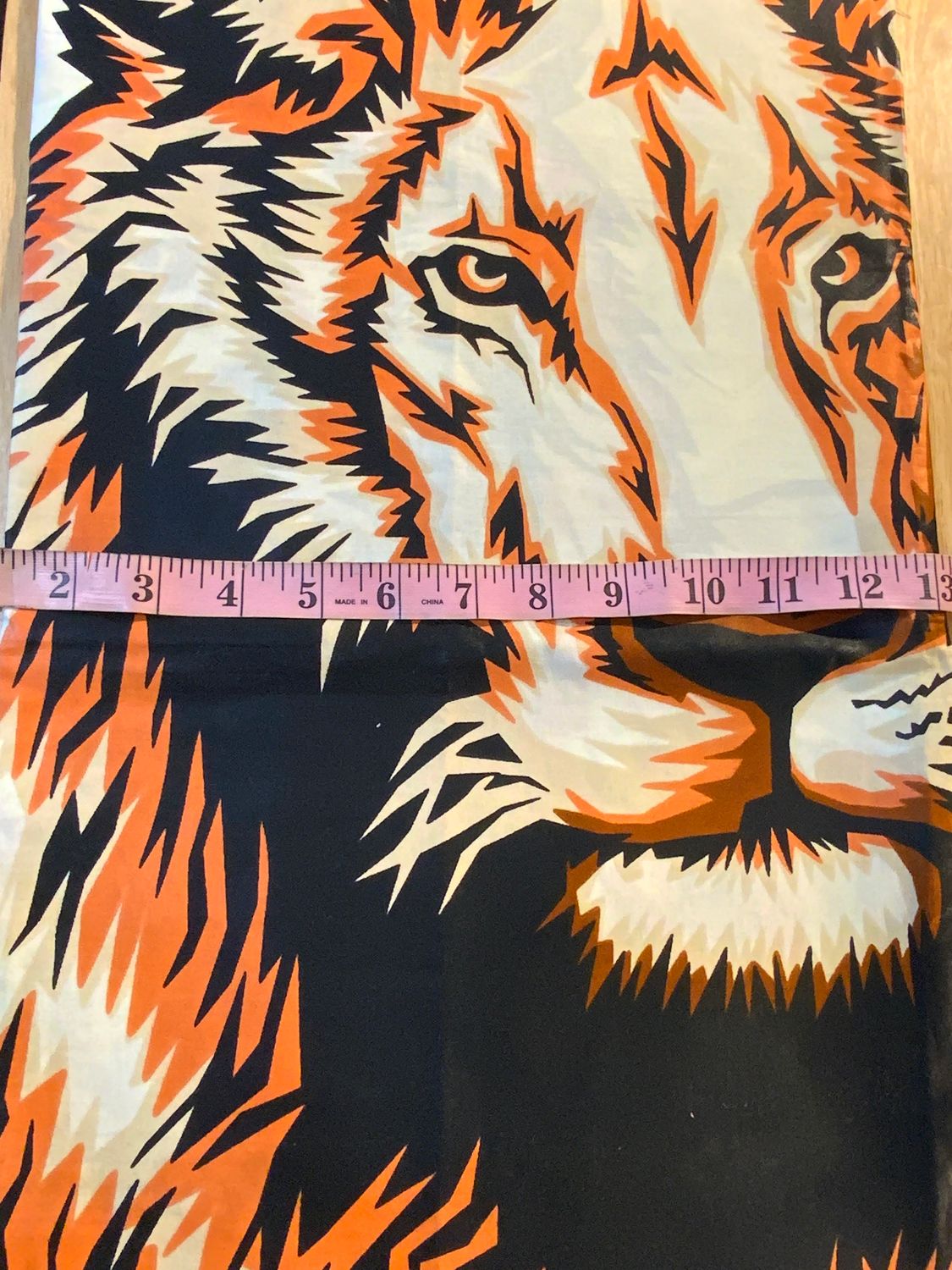 Lion Border Season Ankara/African Fabric