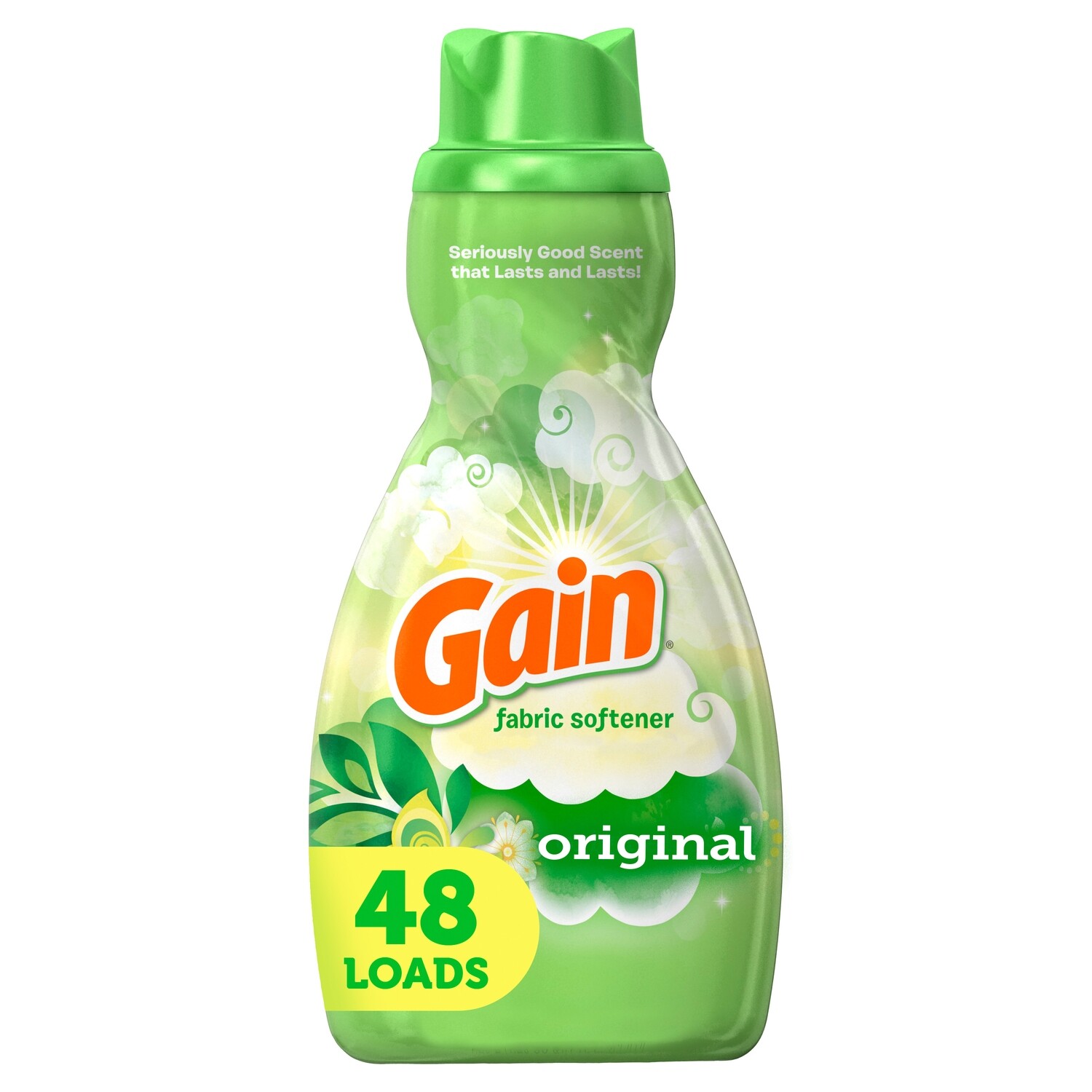 Gain Liquid Fabric Softener, Original, 35 fl oz 48 Loads