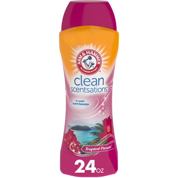 Arm &amp; Hammer In-Wash Scent Booster, Tropical Paradise, 24 oz