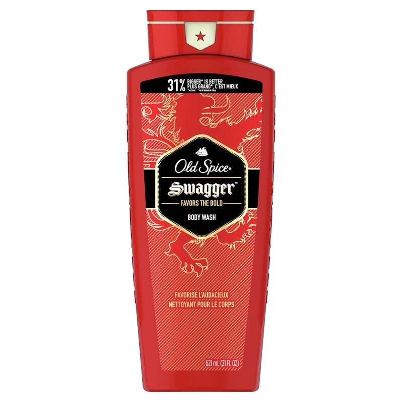 Old Spice Swagger Body Wash for Men, Scent of Confidence, 24 fl oz
