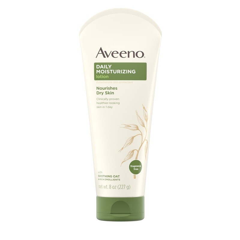 Aveeno Daily Moisturizing Lotion with Oat for Dry Skin, 8 fl. oz