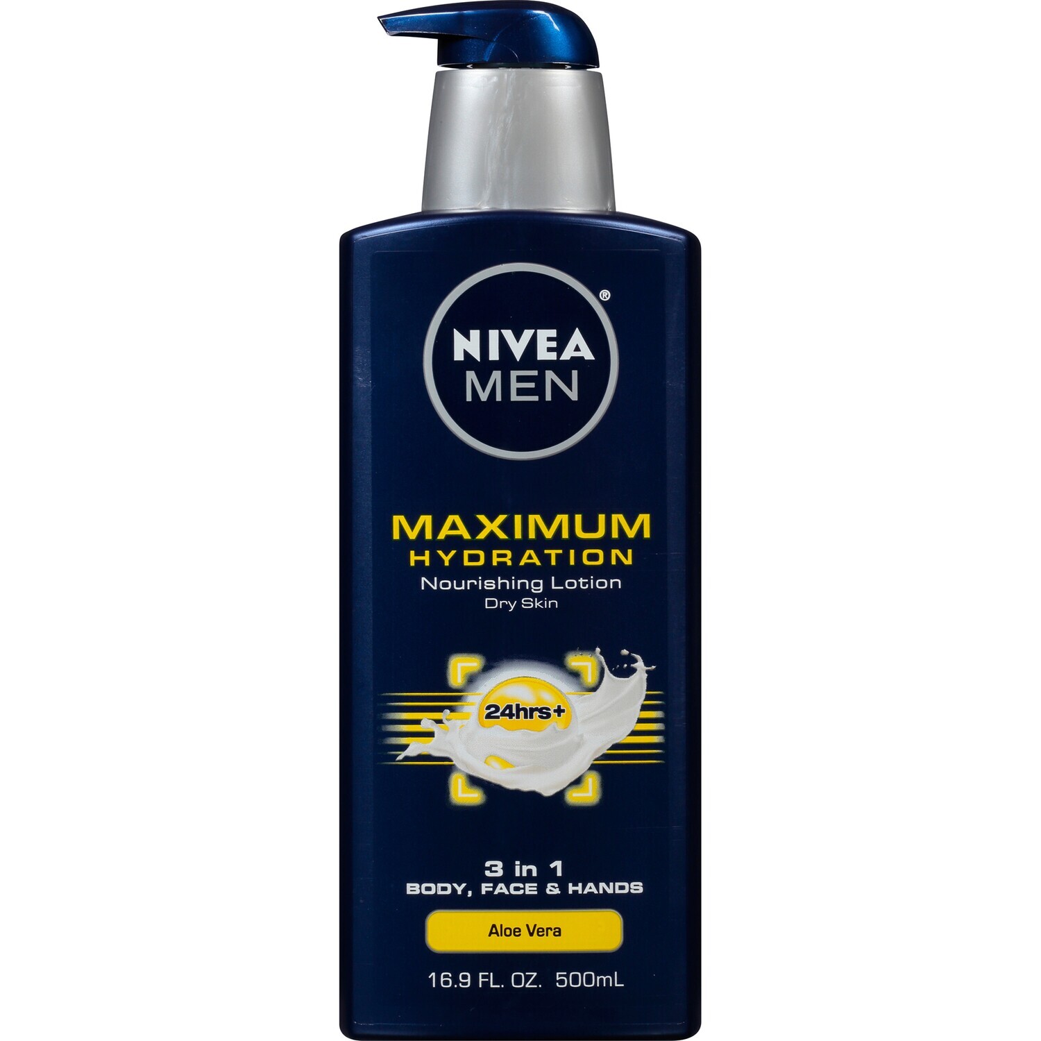 NIVEA Men Maximum Hydration Dry Skin Lotion, 16.9 Oz.