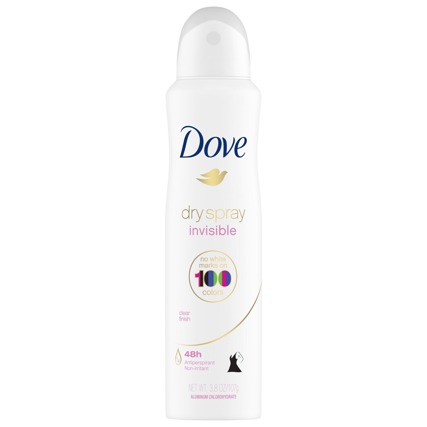 Dove Advanced Care Invisible Dry Spray Antiperspirant Deodorant Clear Finish 3.8 oz