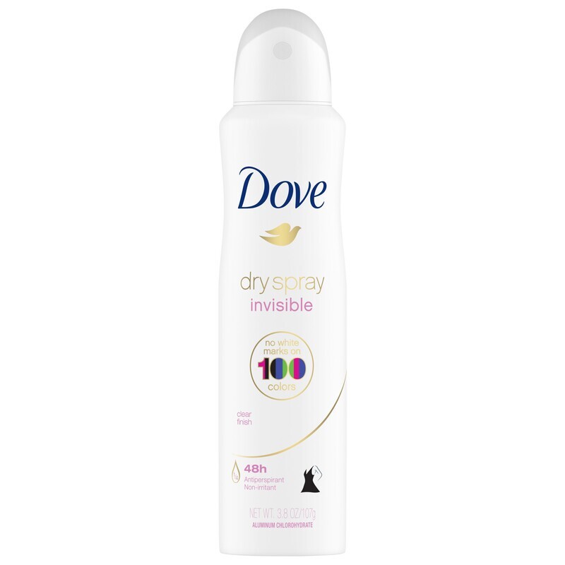 Dove Advanced Care Invisible Dry Spray Antiperspirant Deodorant Clear Finish 3.8 oz