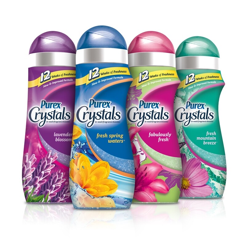Purex Crystals In-Wash Fragrance Booster, Fabulously Fresh,21 oz