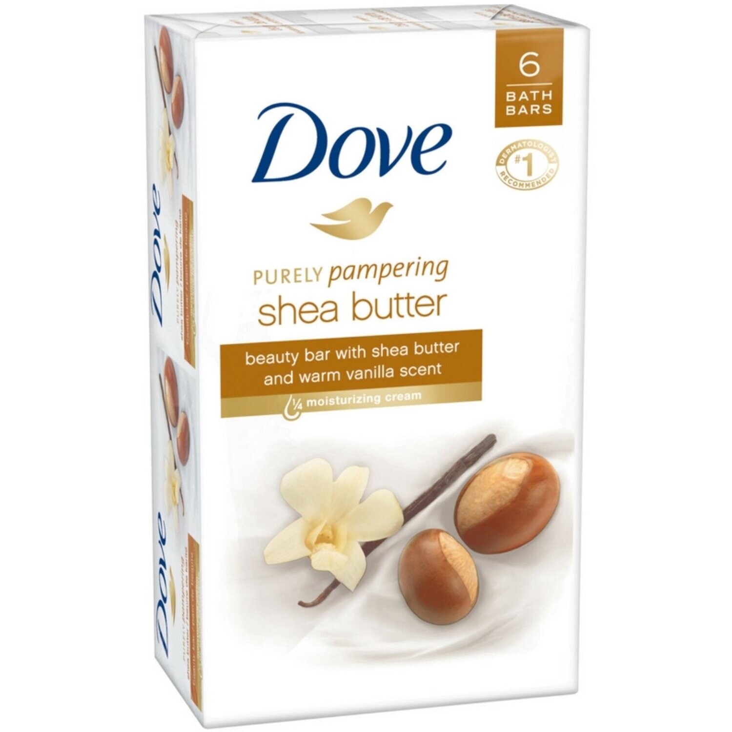 Dove Purely Pampering Beauty Bar Shea Butter 4 oz, 6 Bar
Sold Individually ($300)
