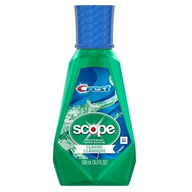 Crest scope outlast mouthwash 500 ml 16.9oz