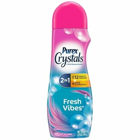 Purex Crystals In-Wash Fragrance and Scent Booster, Fabulously Fresh, 39 Ounce