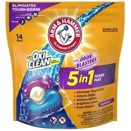 Arm and hammer 5 in 1 pods 14 ct