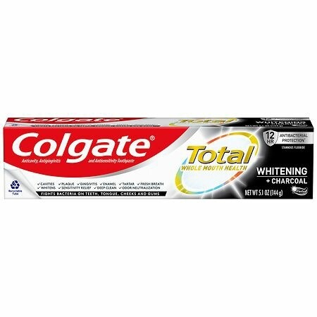colgate total charcoal 4.8 oz