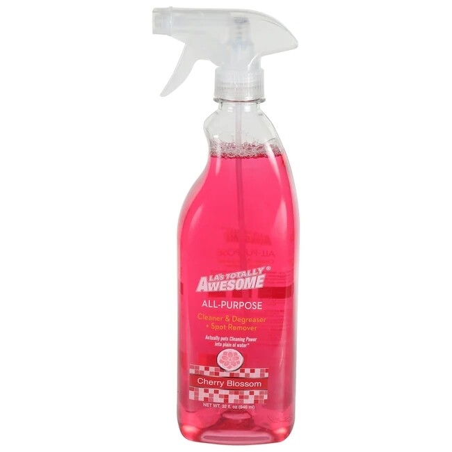 LA&#39;s  Totally Awesome All Purpose Cleaner and Degreaser + Spot remover Cherry Blossom, 32 FL.OZ