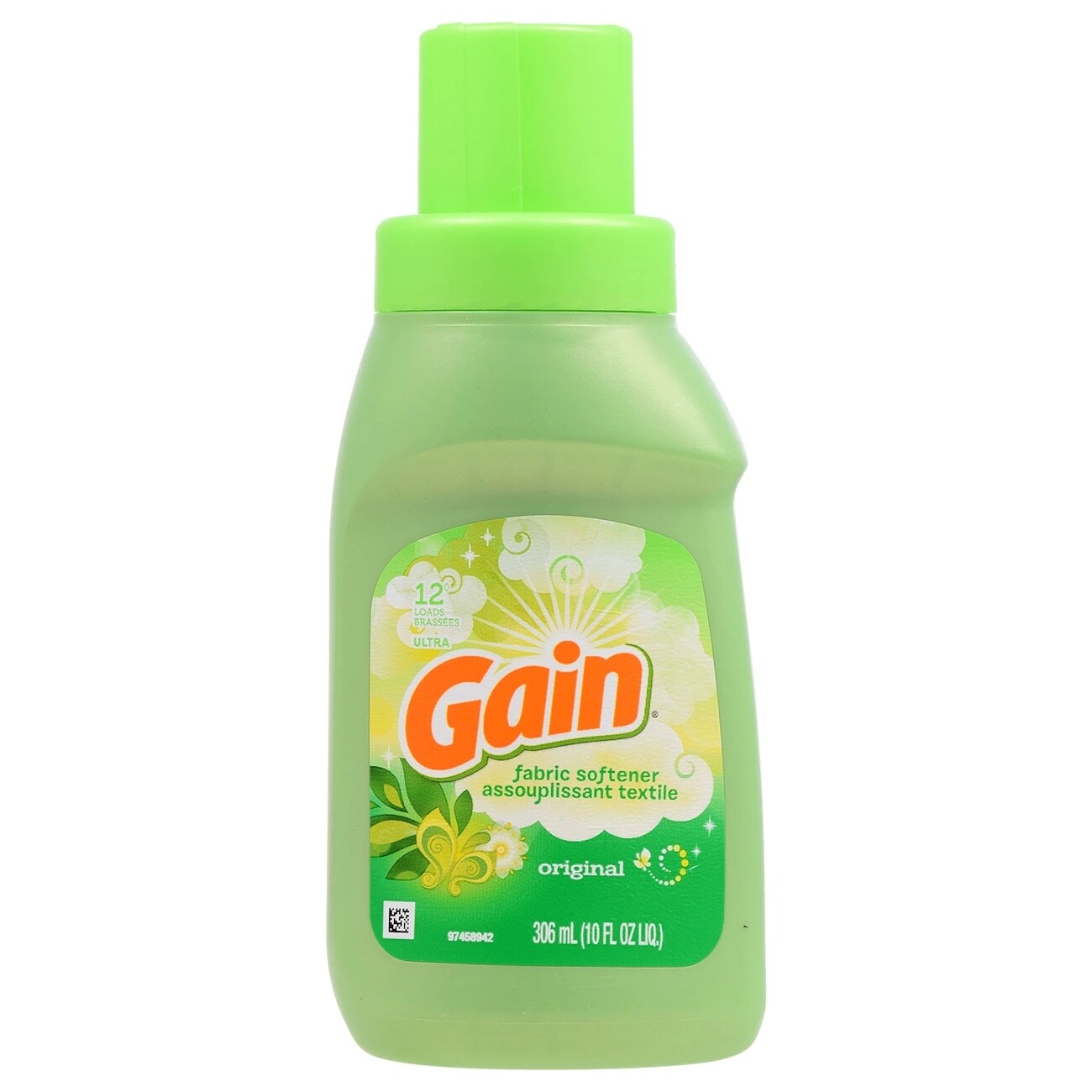 Gain Fabric Softener original ,10 FL.Oz