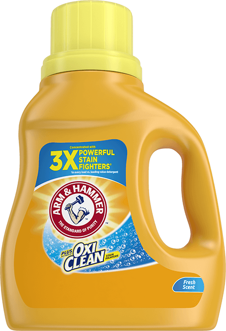 Arm &amp; Hammer Plus Oxiclean Fresh Scent, 21 Loads Liquid Laundry Detergent