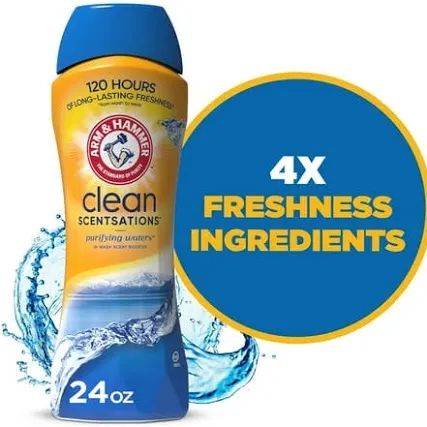 Arm &amp; Hammer Clean Scentsations In-Wash Scent Booster