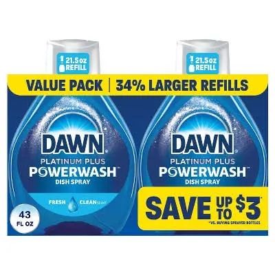 Dawn Power Wash 21.5oz Refill Fresh Clean(sold individually)